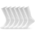 thumbnail image 1 of Calcetines de Tenis, para Hombre y Mujer, Puros y Clásicos, Alta Calidad, Transpirables y Reforzados, Deportivos y Diarios, Blanco, Negro Rojo Verde JM, 1 of 5