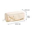 thumbnail image 2 of Qiopertar Clearance Free Shipping Transparent Large Capacity Pencil Bag Student Stationery Pencil Box under $5 Saving Up To 90% Off, 2 of 2