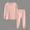 Pink, variant on ATOGUTA Kids Thermal Underwear Set Long Thermal Underwear Fleece Lined Base Layer Set for Girls Size 2T-18, Pink