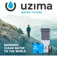 thumbnail image 6 of Uzima D-Prep Emergency Water Storage Container – 10L Collapsible Water Bladder with Printed Instructions for Camping, Hiking, Survival, Disaster Kits, and Gravity Filtration Systems, 6 of 6
