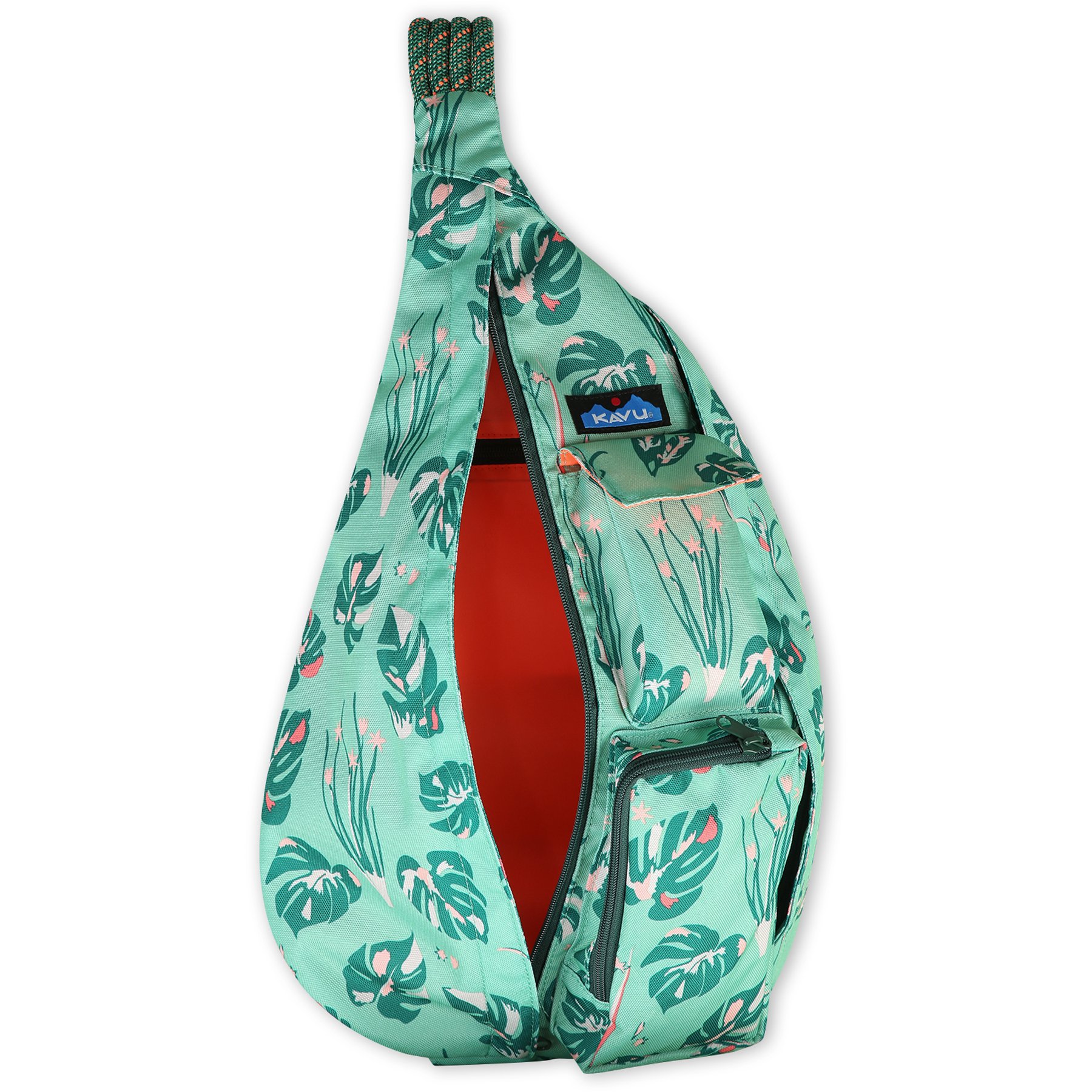 KAVU Original Rope Sling Bag Polyester Crossbody Backpack - Arrow Dynamic