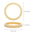 thumbnail image 2 of WHAMVOX 2Ud Junta Sello Para De Piscina Impermeable Beige Para Reparación Y Mantenimiento De Lámparas, 2 of 8