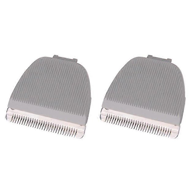 2 Pcs Hair Clipper Replacement Blade For Codos Cp-6800 Kp-3000 Cp-5500,grey