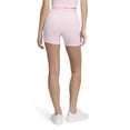 thumbnail image 2 of Mills by Millie Bobby Brown Women's Embroidery Ribbed Bike Shorts, Sizes Xxs-Xxl, 2 of 5