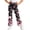 00##-Black886, variant on Kiijoy Yoga Pants for Toddler Girls Casual Athletic High Rise Stretch Flared Leggings, Black, Sizes 1-2