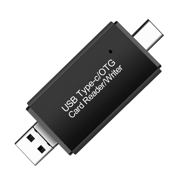 Lector de tarjetas Adaptador de tarjeta de memoria USB 3 en 1 portátil
