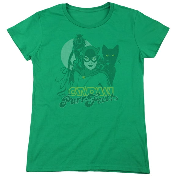 DC Comics Perrfect! S/S Women's T-Shirt Kelly Green