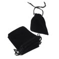 UPOUART 30Pcs Black Velvet Drawstring Bags for Candy Storage Luxury ...
