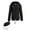 Black, variant on Avoogue Women Plus Size Waterproof Rain Jacket Raincoat Packable Outdoor Hooded Windbreaker