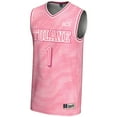 thumbnail image 2 of Youth GameDay Greats #1 Pink Tulane Green Wave Lightweight Basketball Jersey, 2 of 4
