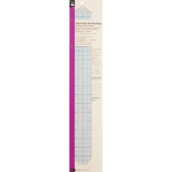 Dritz Quilt-N-Sew See-Through Ruler 2x18