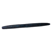 Tackle HD 25-Pack Stix Worm, 5" Soft Plastic Fishing Lures with Salt Attractant, Bass Fishing Bait for Texas, Carolina, Shakey Head, or Wacky Rig, Junebug