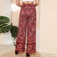 thumbnail image 5 of Pantalones anchos de pierna ancha para mujer, 5 of 5