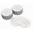 thumbnail image 3 of Inkdotpot Real Rose Gold Foil Happy Birthday Tags Favor Hang Paper Tags 100 Piece, 3 of 6