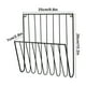 thumbnail image 3 of Iron Wall Book And Newspaper Rack Storage Rack Home Bedroom Study Wall Storage Rack, 3 of 6