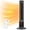 Gray, variant on Auertech 33" Tower Space Heater, 1500W PTC Electric Heater with 3D Flame, Oscillation, Remote Control & 12H Timer, Portable Heater for Large Rooms, Bedroom, Office, Beige