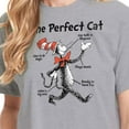 thumbnail image 3 of Dr. Seuss - Cat in the Hat The Perfect Cat - Juniors Cropped Cotton Blend T-Shirt, 3 of 6