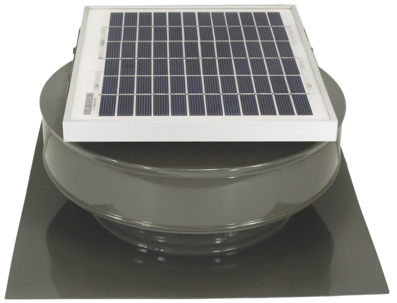 Active Ventilation Attic Roof Ventilator Round Back Solar Fan