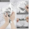thumbnail image 3 of 150 Pack Disposable Bathroom Napkins Wash Your Hands Paper Napkins Bathroom Etiquette Guest Dinner Napkins Decorative Paper Hand towels for Bathroom Wedding Birthday Anniversary, Black, 3 of 14