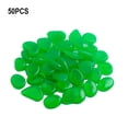 thumbnail image 4 of 50PC Glow In The Dark Pebbles Luminous Stones Garden Walkaway Aquarium Fish Tank Green, 4 of 9