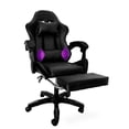 thumbnail image 1 of Silla Gamer Ergonómica Reposapiés Reclinable Gaming Oficina Negro, 1 of 5