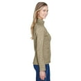 thumbnail image 3 of Devon & Jones DG793W Women's Bristol Full-Zip Sweater Fleece Jacket-Khaki Heather-2XL, 3 of 3