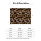 thumbnail image 5 of Fotbe Leopard Print Manta de Franela con Estampado, Manta Ultrasuave para Cama, Sofá, Auto, Hipoalergénica y Antibolitas-80"x60", 5 of 6