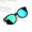 Green, variant on Kids Leisure Eyewear Frosted Daily Travel Shading Round Stylish Sunglasses