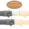thumbnail image 5 of Uxcell 10ft Universal Wash Machine Drain Hose PP Gray, 5 of 7