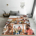 thumbnail image 4 of Custom Blankets with Photos Personalized Picture Blankets Using My Own Photos Custom Blanket Gifts for Boyfriend/Girlfriend/Wife/Husband, Birthday Valentines, 4 of 6