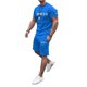 thumbnail image 3 of WILLBEST Conjunto Deportivo Informal de Verano para Hombre, Camiseta de Manga Corta Transpirable y Pantalones Cortos Deportivos con Bolsillos., 3 of 3