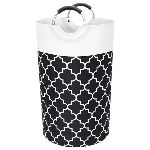 Cesta de lavandería 82L Gran capacidad Cesto de ropa sucia Caja de almacenamiento de juguetes de ropa plegable portátil con asas Contenedor de almacenamiento de ropa de hogar impermeable multifunciona