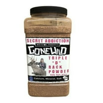 Whitetail Products Gone Wild 0741 Secret Addiction Triple "D" Rack Powder - 10 lbs.