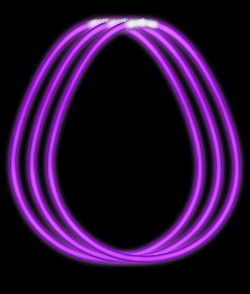 purple glow sticks