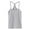 Grey, variant on Akiihool Toddler Undershirts Girls Camisole Undershirts Prints - Toddler Girls Cotton Cami(Hot Pink,110)