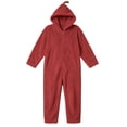 thumbnail image 3 of BRGZLK Halloween Pumpkin Onesie for Boys Girls 2026 Trendy Cute Long Sleeve Flannel Soft Cozy Plush Hooded Jumpsuit Winter Warm Fuzzy One Piece Jumpsuits Wine 8-9 Years, 3 of 7