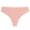 Rose Gold, variant on Womens Seamless Thongs Heart Cutout No-Show Underwear Soft Invisible Wave Edge Low-Rise Briefs