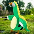 thumbnail image 3 of Gooses Clothes Yard Accent for Spring Outdoor Decor, Porch Outfits for 23in Cement or Plastic Goose Statue, Floral Print Clothing for Garden Patio Seasonal Decoration, Easy to Put On, 3 of 6
