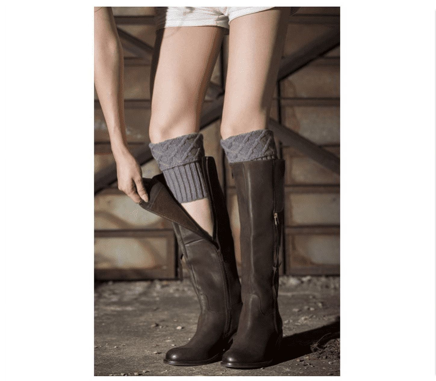 Women's fashion boot clearance socks