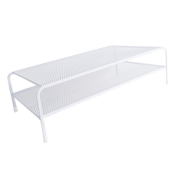 QualitChoice Computer Stand Space Saving Multipurpose Apartments for Desktop Home Double Layer Double Layer 38x20x8cm