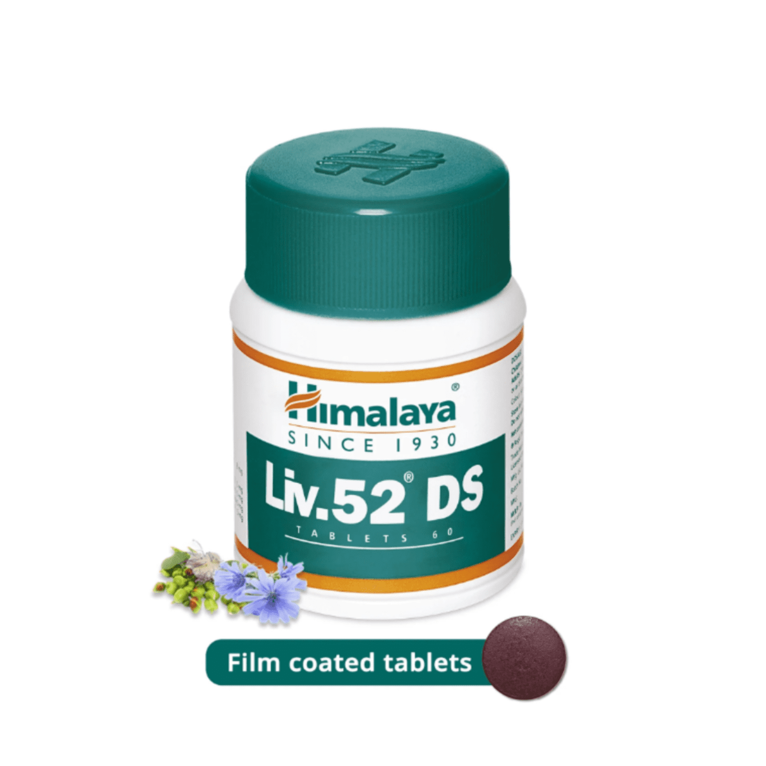 Liv 52 DS 60 Tablets - Improves Liver Functioning - Himalaya - BUY 2 GET 1  FREE