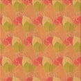 thumbnail image 1 of Ahgly Company Machine Washable Indoor Square Transitional Orange Red Orange Area Rugs, 5' Square, 1 of 7