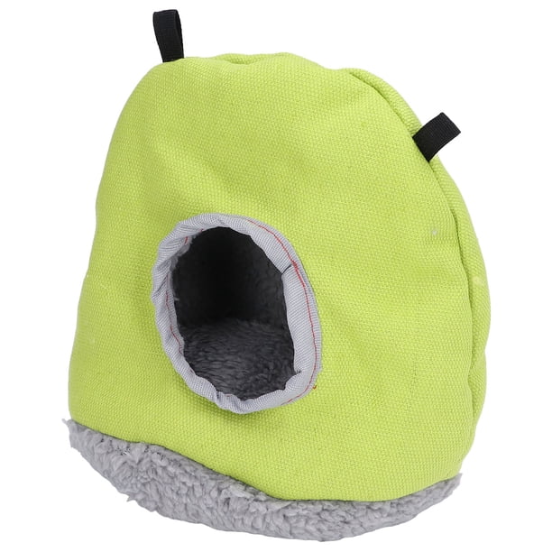 Nidos para pájaros para jaulas, casa para pájaros cálida, forma redonda, cama para pájaros cálida, solución innovadora