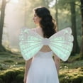 thumbnail image 6 of 16-Piece Transparent Butterfly Wings, Fairy Back Decor for Events, Angel Wings for Party Dress Up, 6 of 6