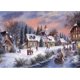 thumbnail image 1 of 1000 Pieces Snowy Winter Night 70 x 50 cm Jigsaw Puzzles for Adults Educational Game Challenge Toy 1000 Piece Jigsaw Puzzles for Adults Kids, 1 of 4