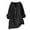 A-Black76, variant on MIXUE Womens Tops Summer Solid Color V Neck Button Down Short Sleeve Loose Casual Shirts For Women T-shirts Sportswear,Black,L