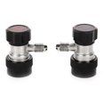 thumbnail image 1 of R134A A/C AC Compressor R-134A Manual Quick Coupler Adapter Air Condition 1/4 SAE Connectors Accessories, 1 of 5