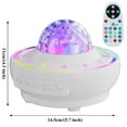 thumbnail image 4 of Star Projector,3 in 1 LED Galaxy Projector W/ Remote Control,Multiple Lighting Modes Music Rhythm Bluetooth Speaker & Timer,Night Light Starry Projector for Kids Baby Party Bedroom Home Decor,White, 4 of 10