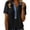Black, variant on Tqcoqu Polo Shirts for Women Front Button V Neck Short Sleeve Womens Tops Casual Comfy Loose Fit T Shirts,Black,Women's S-XXL