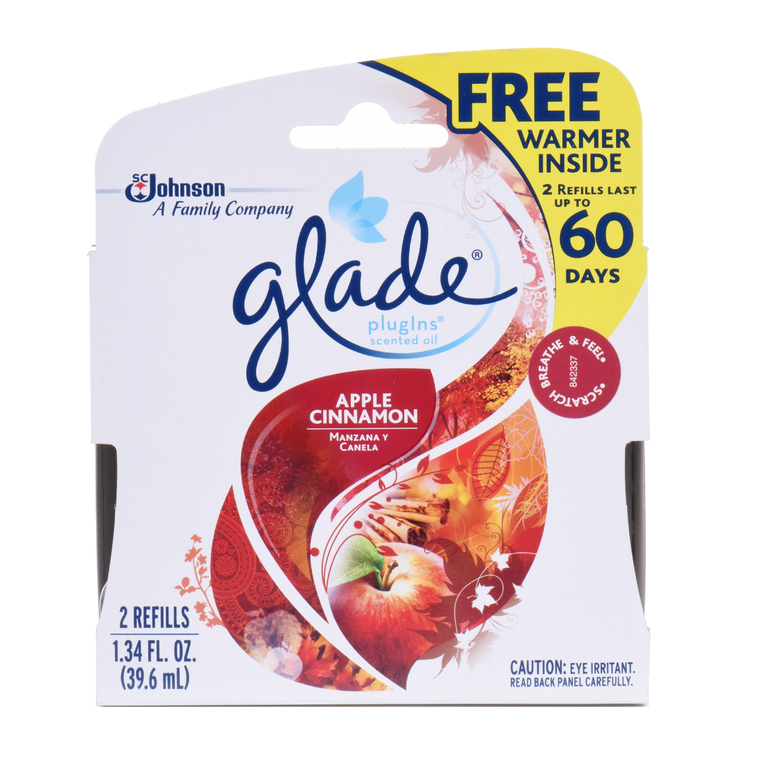 ***Discontinued***Glade PlugIns Scented Oil Air Freshener, Refill